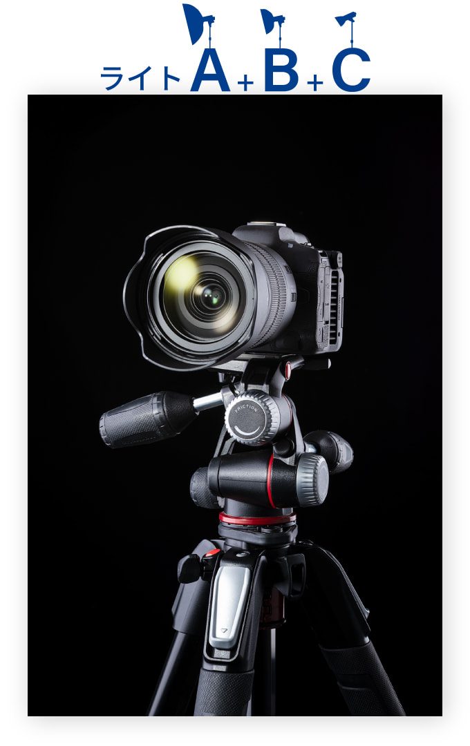 複数のストロボ光を組み合わせることでプロ品質の一枚が完成